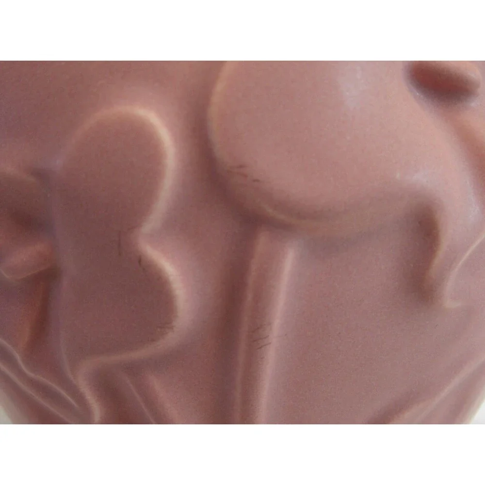 Vintage Haeger Matte Pink Calla Lilly Floral Vase